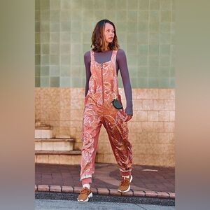 Free People Movement Fast Track Printed Onesie